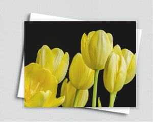 Springtime Blooms Blank Notecard